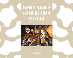 Family Bundle No More Than $15/pax